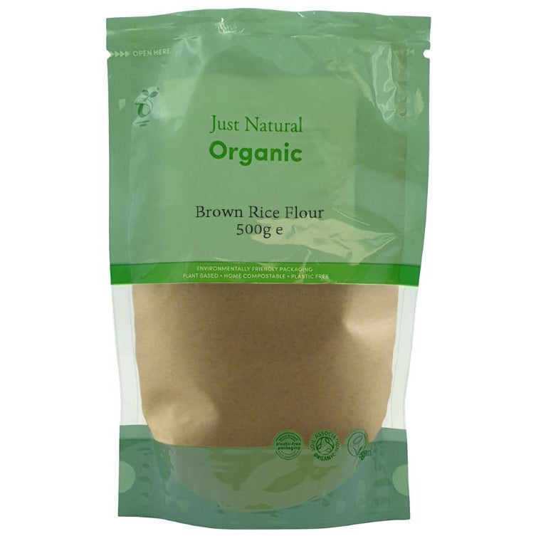 Organic Brown Rice Flour 500g Gaia Health Store