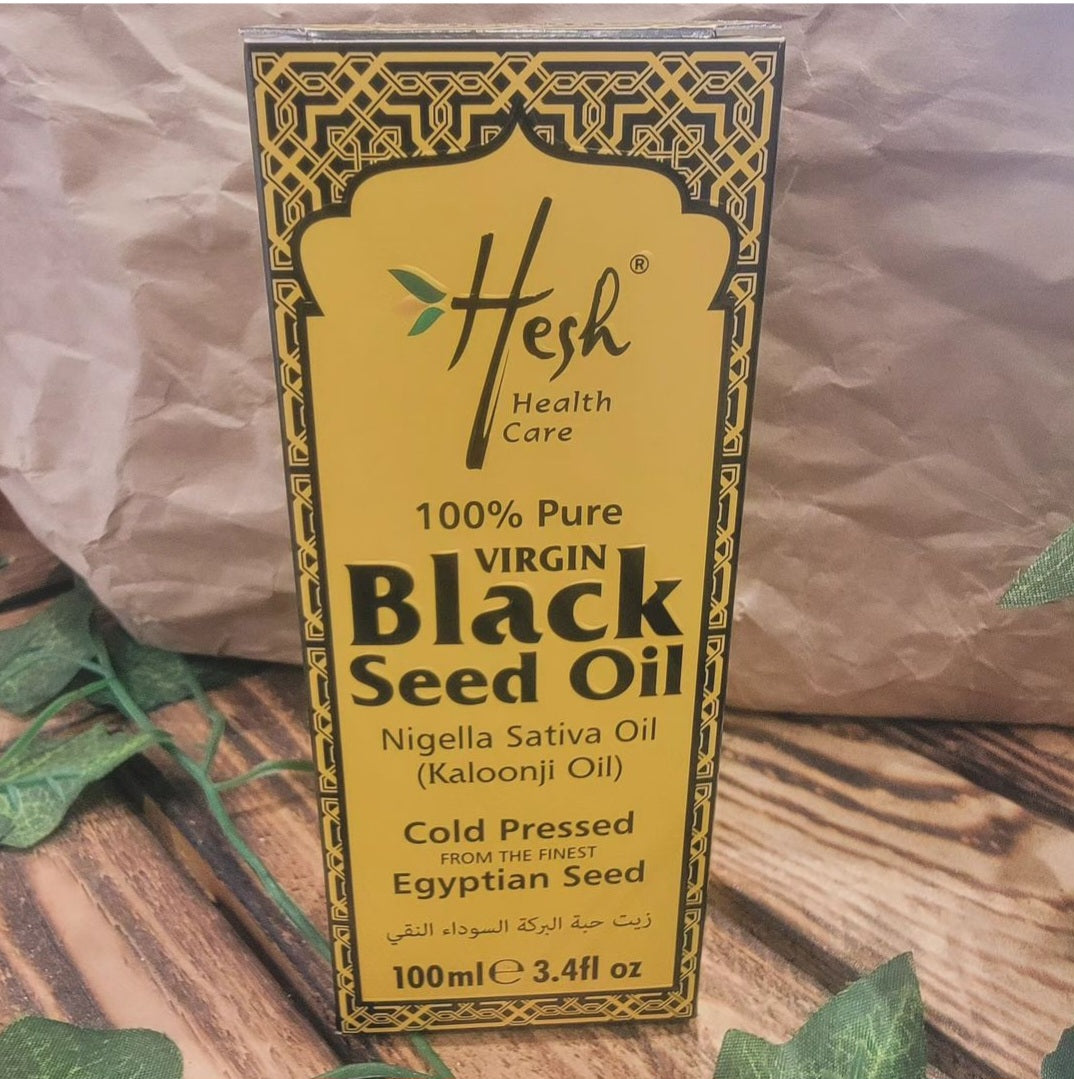 100% Pure Virgin Black Seed Oil 100ml