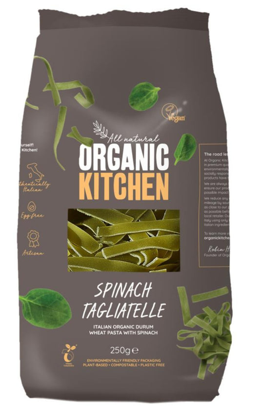 Organic Italian Spinach Tagliatelle