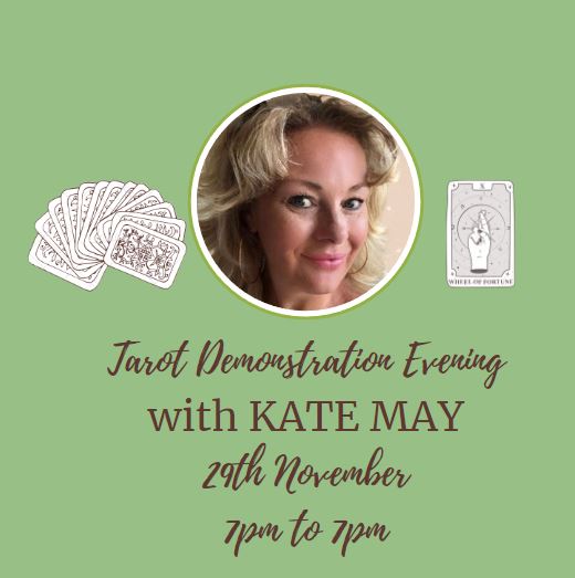 Tarot Demonstration: A Live Exploration of Tarot's Mystical Power with Kate May